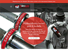 Tablet Screenshot of mybenchbuddy.com